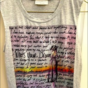 What’s Your Dream sleeveless shirt